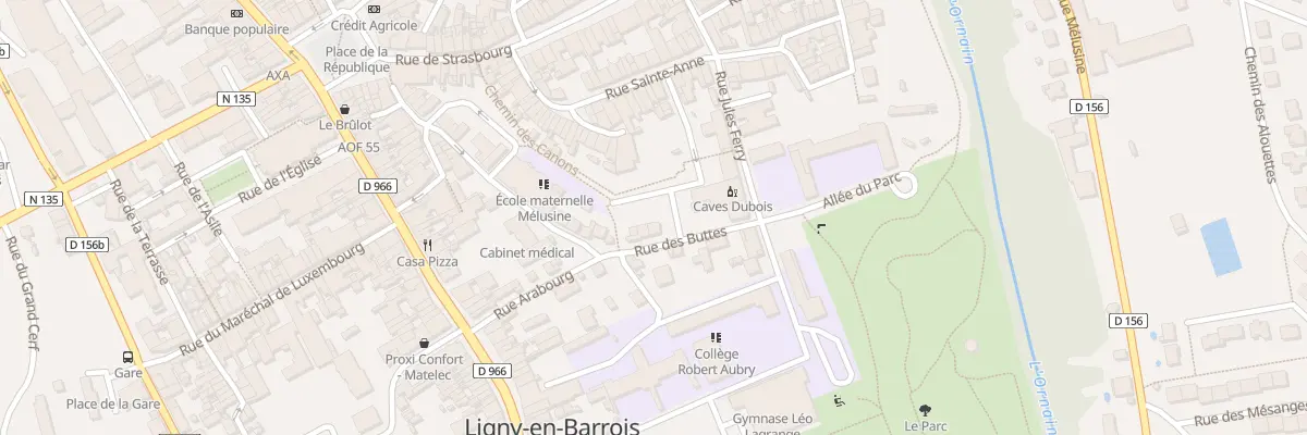 Plan du 31 Rue des Buttes à Ligny-en-Barrois