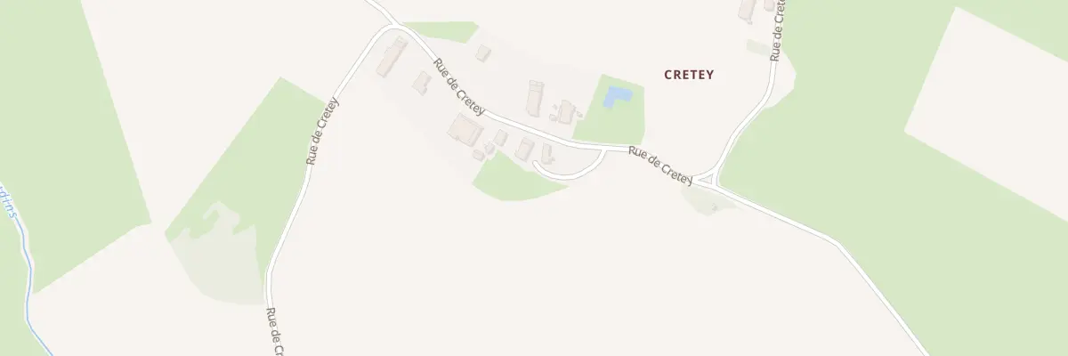 Plan du 8 Rue de Cretey à Torpes