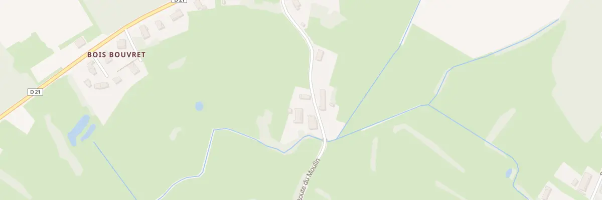 Plan du 236 Rte du Moulin à Sagy