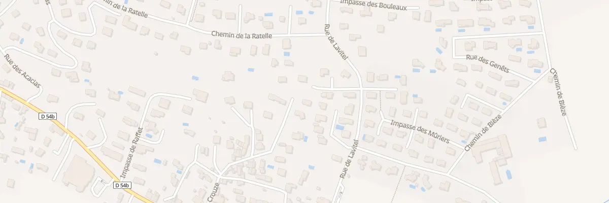 Plan du 278 Rue de la Crouze à Ruy-Montceau