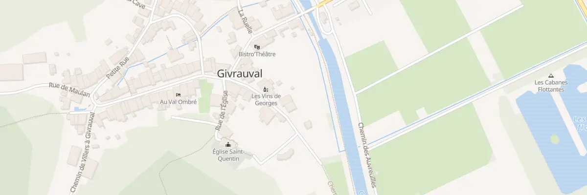 Plan du 17 Rue de Longeaux à Givrauval