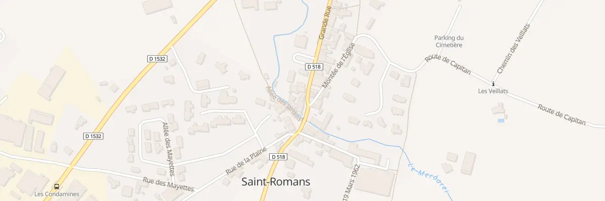 Plan du 356 Gr Grande Rue à Saint-Romans