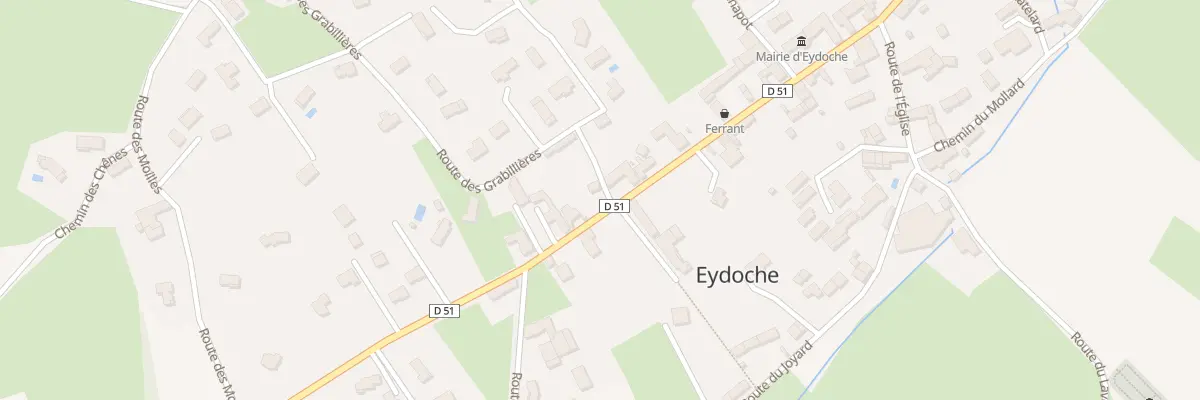 Plan du 1 Rte des Grabillières à Eydoche