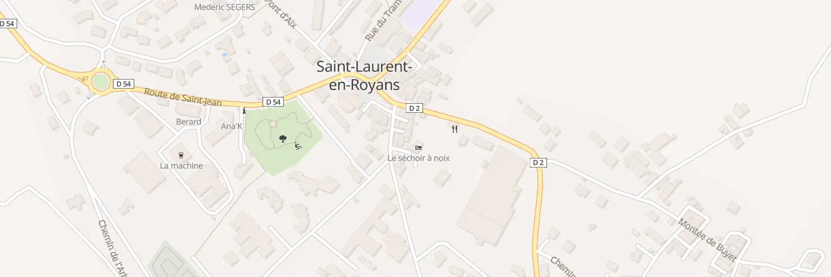 Plan du 20 Imp de Serre Chatelard à Saint-Laurent-en-Royans