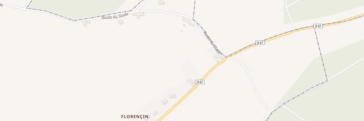 Plan du 75 Rte de Florencin à Flachères