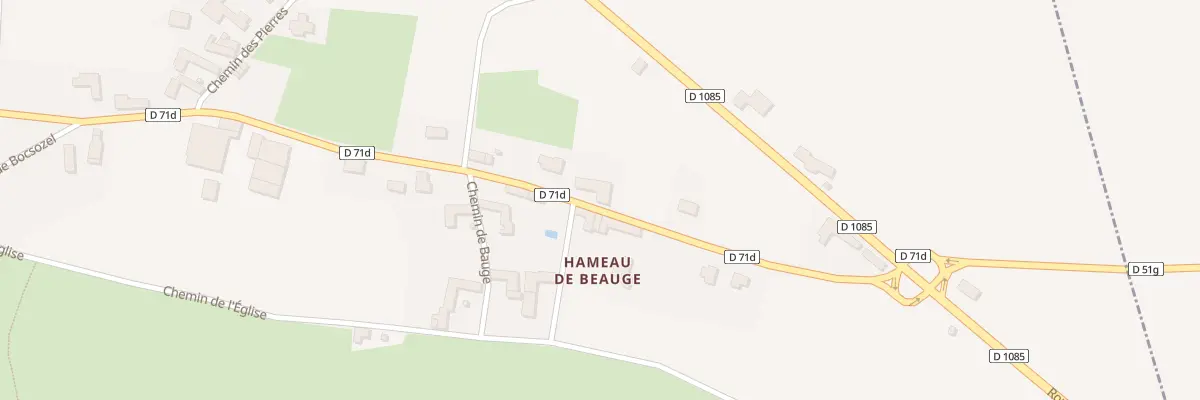 Plan du 1215 Rte du Liers à Mottier
