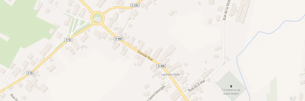 Plan du 68 Grande Rue à Saint-Aubin