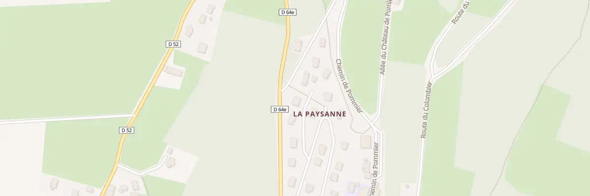 Plan du 195 Imp de la Paysanne à Saint-Martin-du-Mont