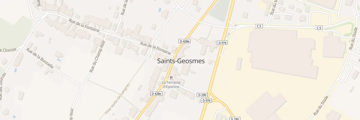 Plan du 11 Rte d’Auberive à Saints-Geosmes