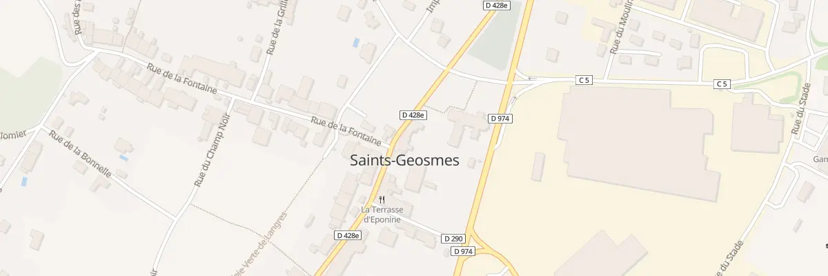 Plan du 7 Rte d’Auberive à Saints-Geosmes