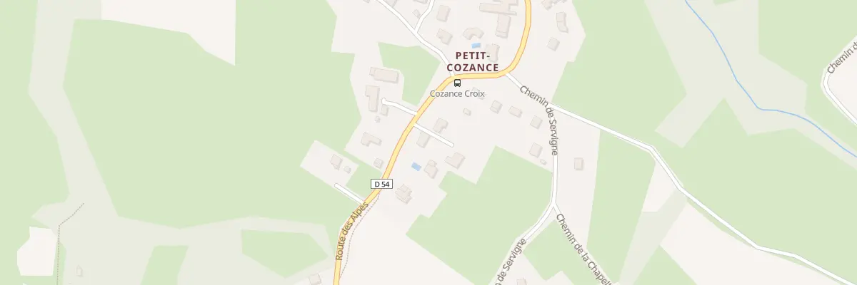 Plan du 1098 Rte des Alpes à Trept