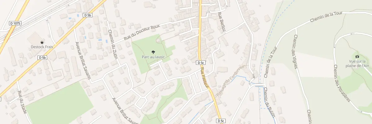 Plan du 42C Rue Pasteur à Saint-Denis-en-Bugey