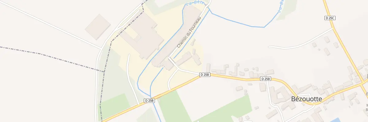 Plan du 4 Che du Fourneau à Bézouotte