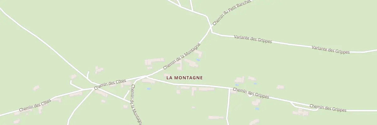Plan du 1220 Che de la Montagne à Saint-Hilaire-de-la-Côte