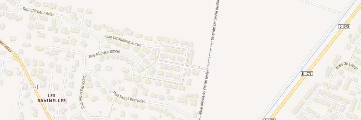 Plan du 40 Rue Maryse Bastié à Château-Gaillard
