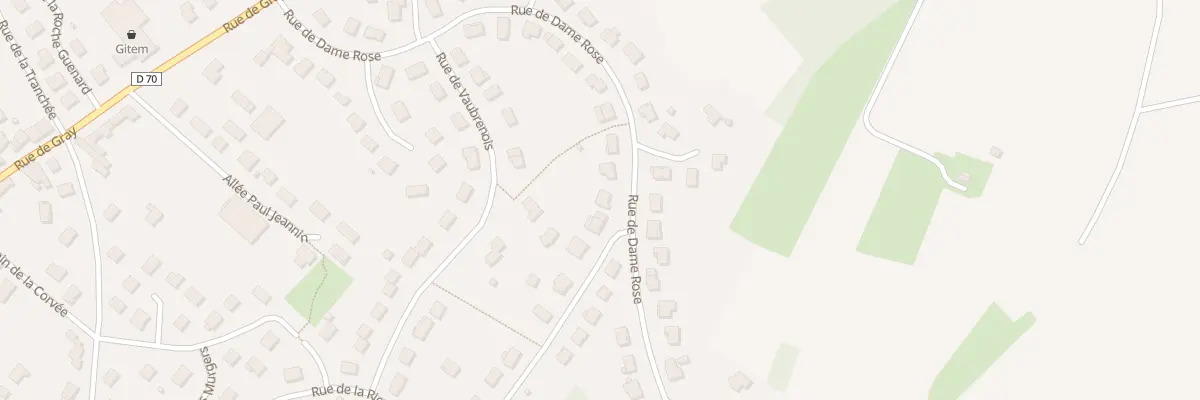 Plan du 27 Rue de Dame Rose à Mirebeau-sur-Bèze