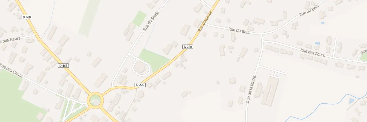 Plan du 14 Rue d’Aumur à Saint-Aubin