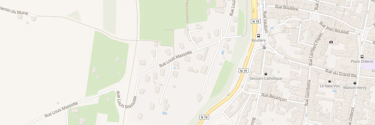 Plan du 453 Rue Louis Massotte à Langres
