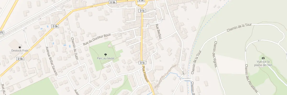 Plan du 39 Rue Pasteur à Saint-Denis-en-Bugey