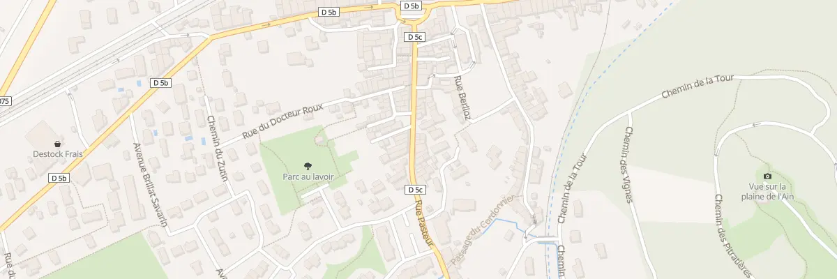 Plan du 37 Rue Pasteur à Saint-Denis-en-Bugey