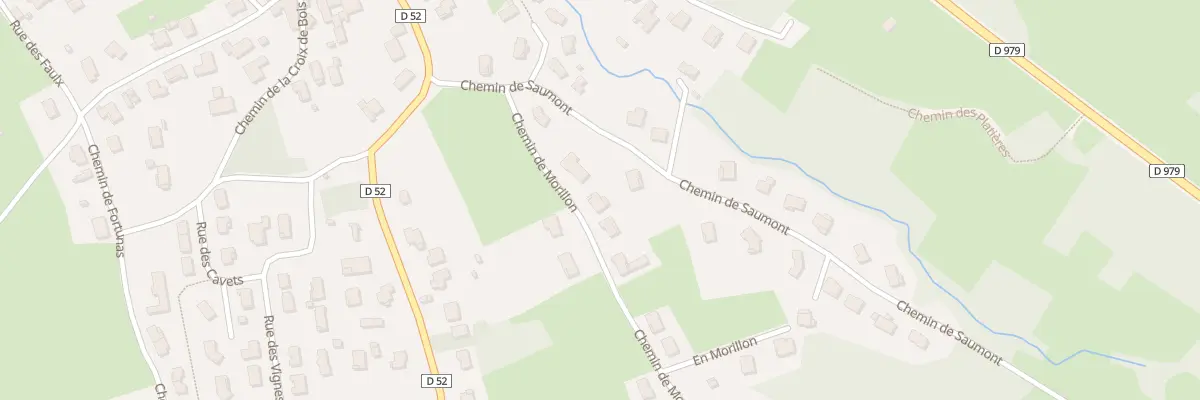 Plan du 123 Che du Morillon à Ceyzériat
