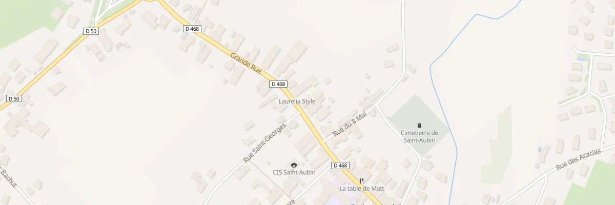 Plan du 58 Grande Rue à Saint-Aubin