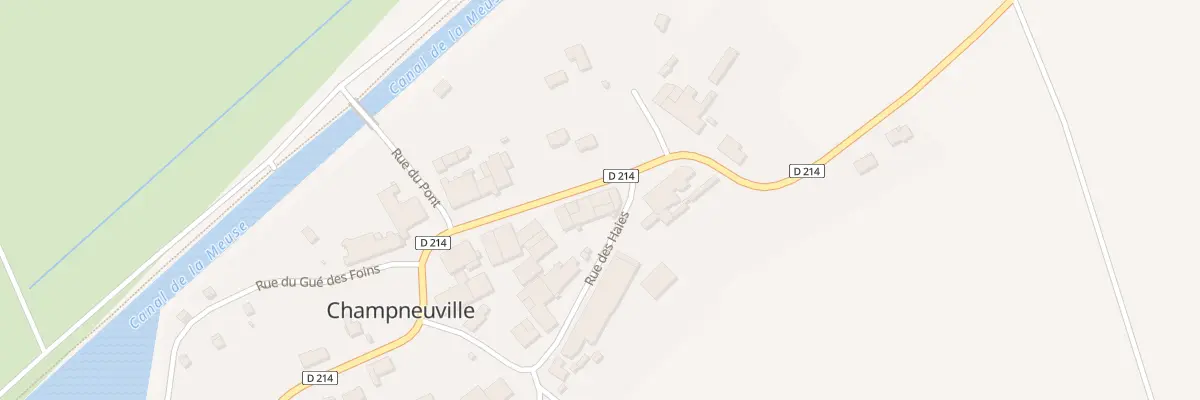 Plan du 10 Rue des Tilleuls à Champneuville