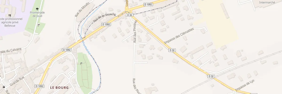Plan du 99 Rue des Pivoines à Saint-Sauveur