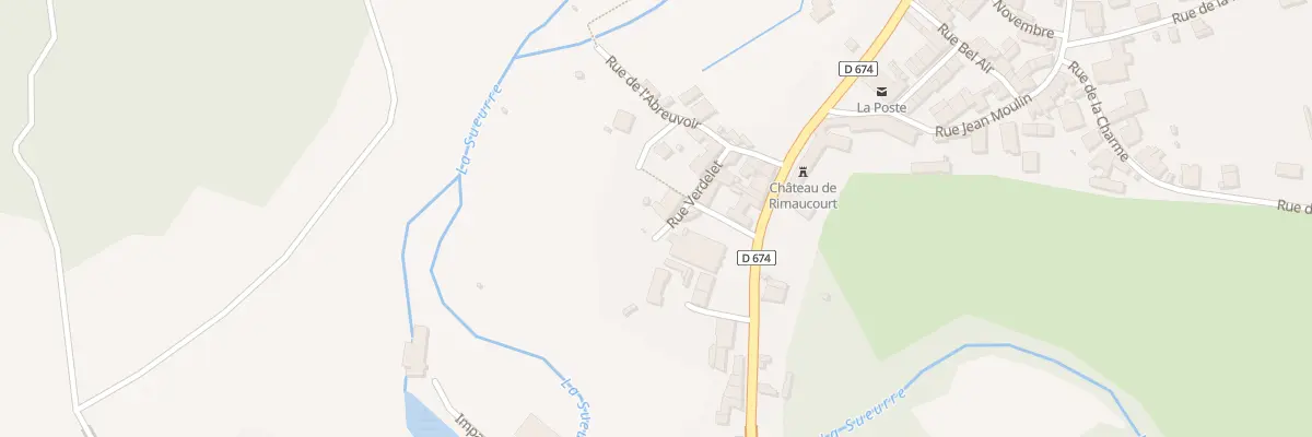Plan du 8 Rue du Prieure à Rimaucourt