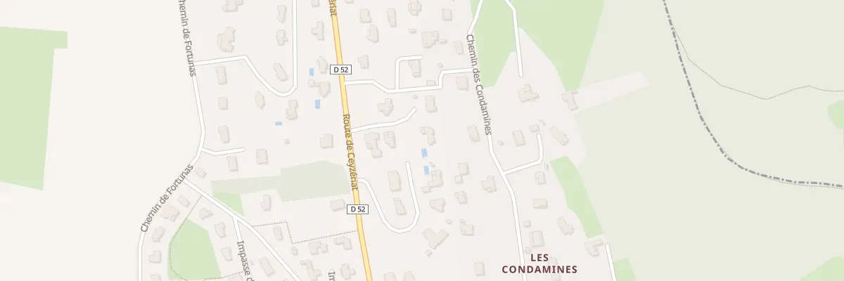 Plan du 180 Rue du Chasseral à Revonnas