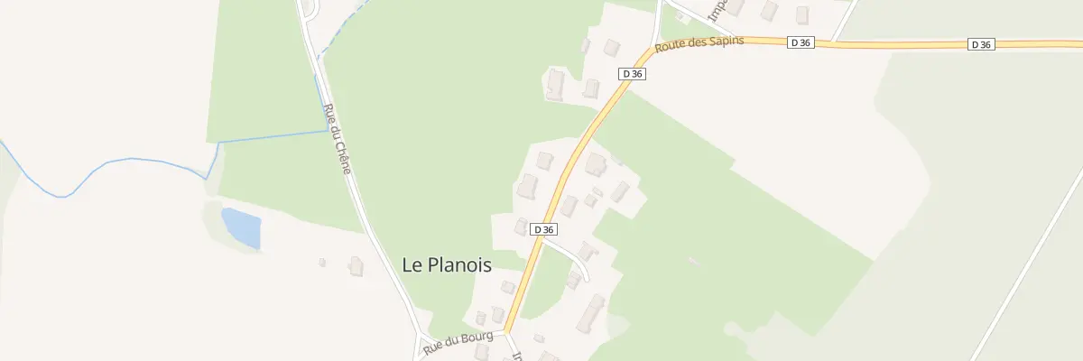 Plan du 5049 Le Bourg au Planois