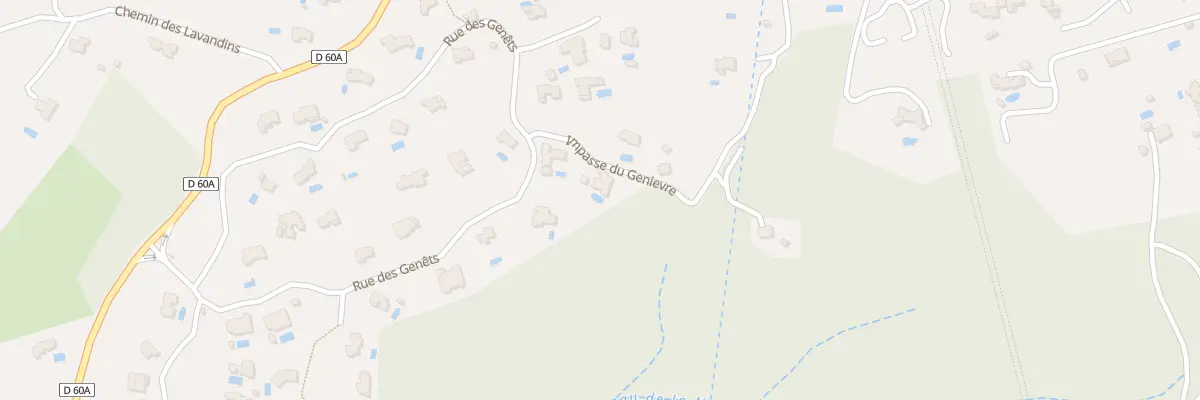 Plan du 4 Imp du Genievre Les Clairieres aux Pennes-Mirabeau