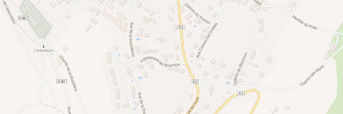 Plan du 125 Lot les Bourroux à Saint-Laurent-en-Royans