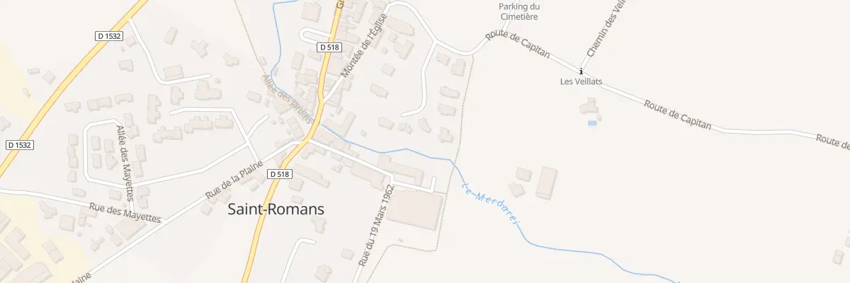 Plan du 75 All des Hauts de Saint-Romans à Saint-Romans
