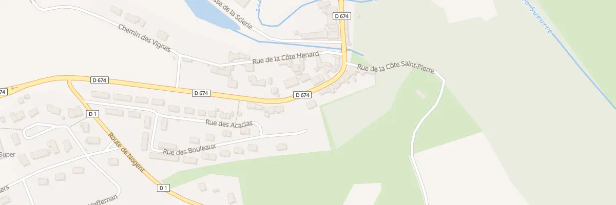 Plan du 10 Rue du General Leclerc à Rimaucourt