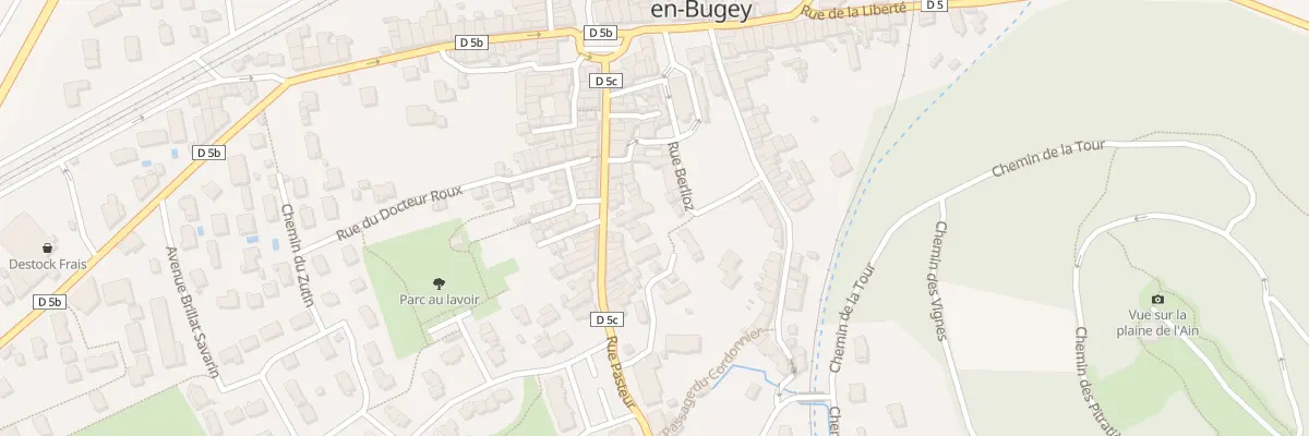 Plan du 31 Rue Pasteur à Saint-Denis-en-Bugey