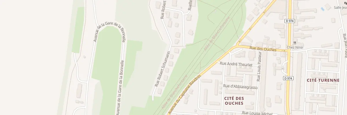 Plan du 21 Rue Robert Schumann à Langres