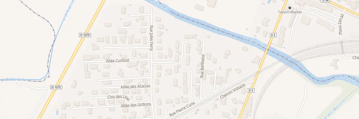 Plan du 22C Rue Jules Ferry à Saint-Denis-en-Bugey