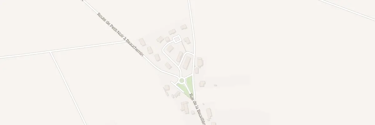 Plan du 3 Che du Grand Bodon à Petit-Noir