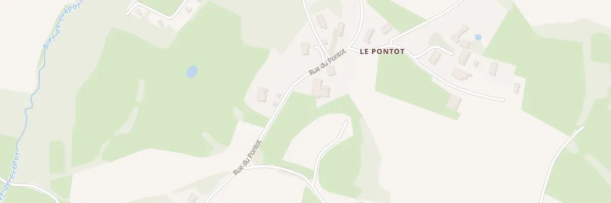 Plan du 1929 Ham Le Pontot au Fay