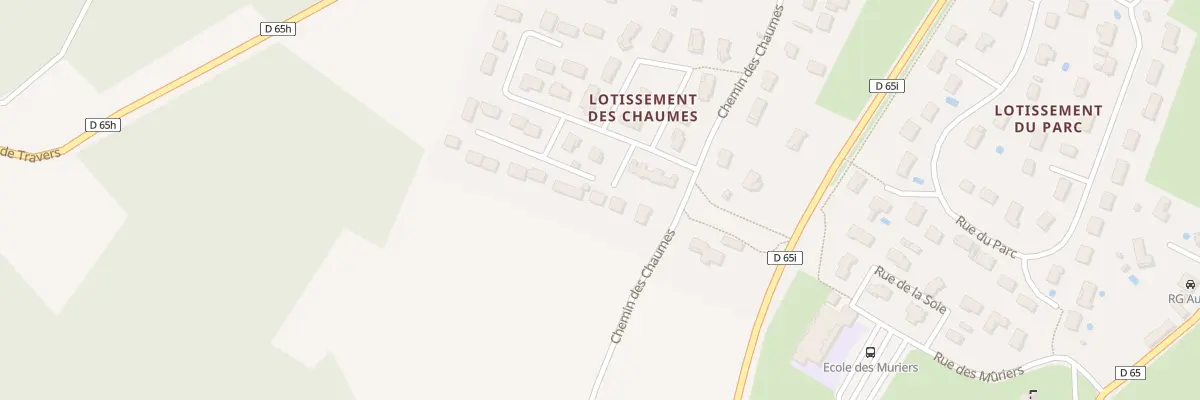 Plan du 2 Imp du Puits à La Balme-les-Grottes