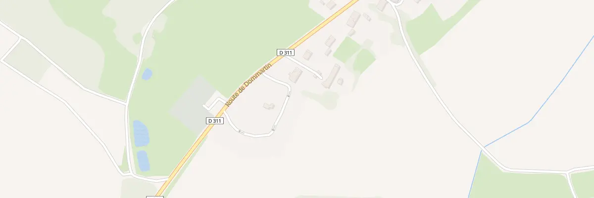 Plan du 715 Rte de Dommartin au Miroir