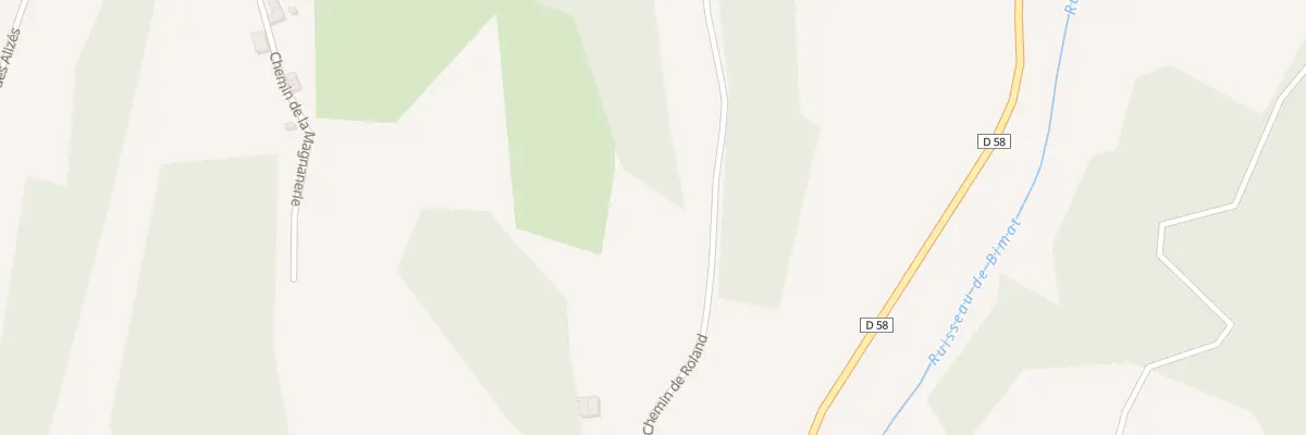Plan du 585 Chem de Roland à Saint-André-en-Royans