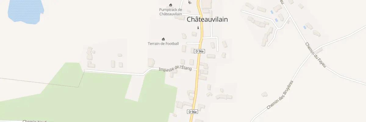 Plan du 42 Imp de l’Etang à Châteauvilain