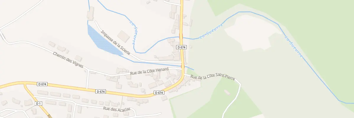 Plan du 2 Imp de la Scierie à Rimaucourt