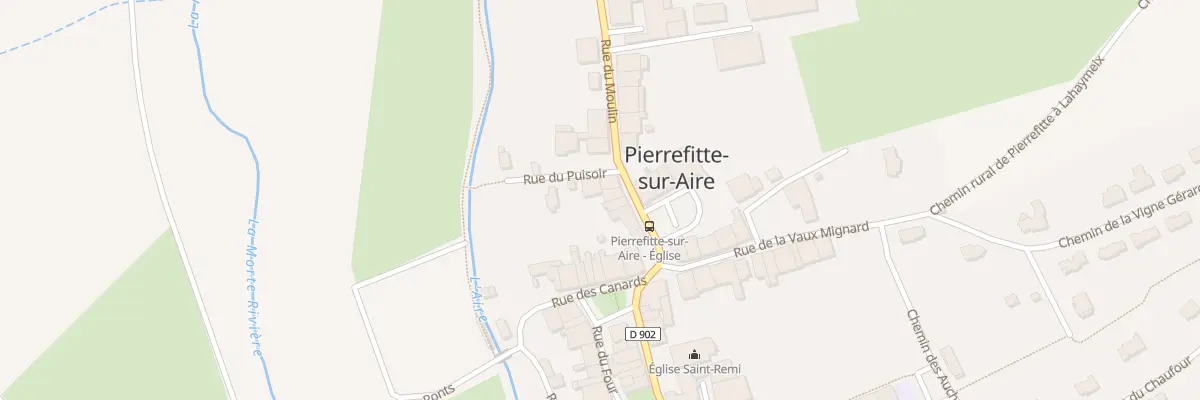 Plan du 7 Rue du Moulin à Pierrefitte-sur-Aire