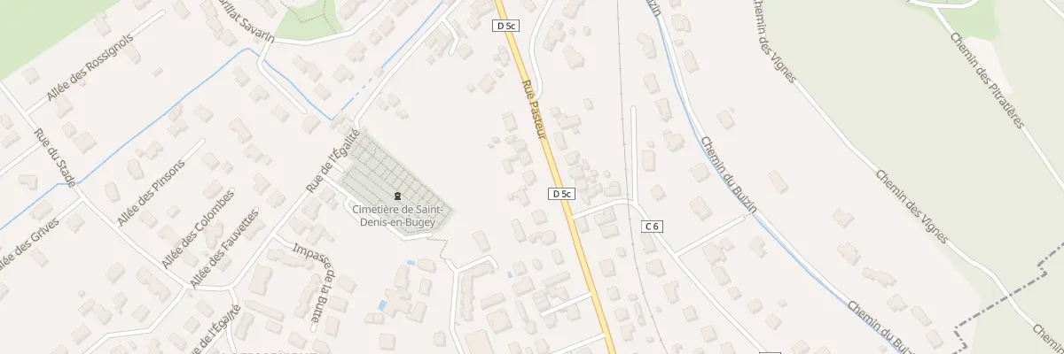 Plan du 58 Rue Pasteur à Saint-Denis-en-Bugey
