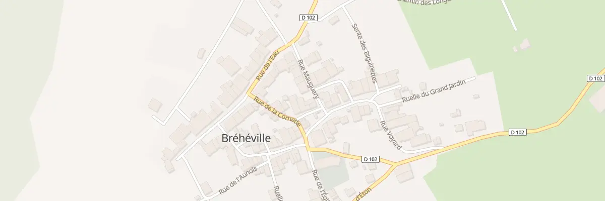 Plan du 4 Rue de la Cornette à Bréhéville