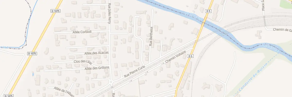 Plan du 3 Rue Berthelot à Saint-Denis-en-Bugey