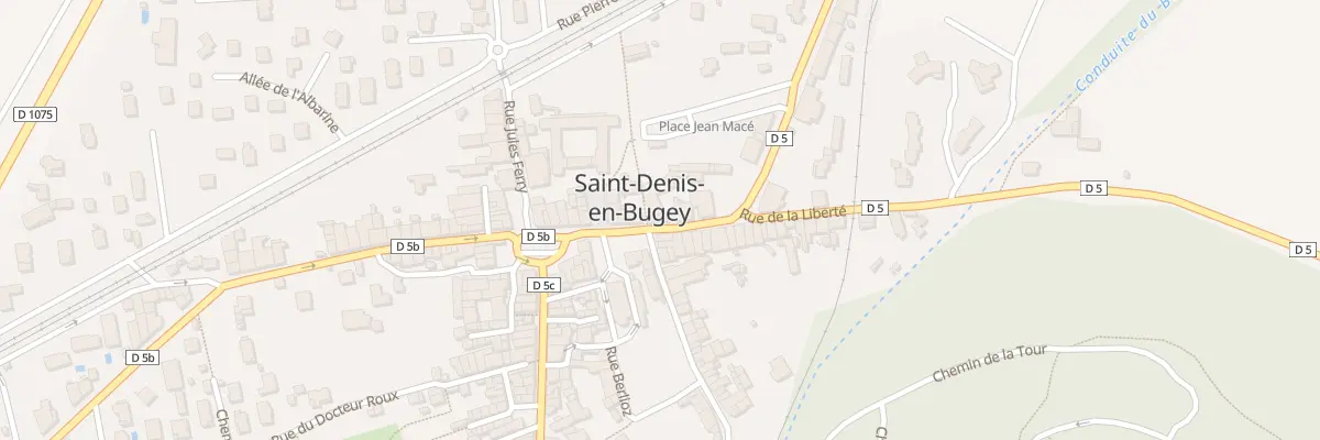 Plan du 17 Rue du Doc Charcot à Saint-Denis-en-Bugey